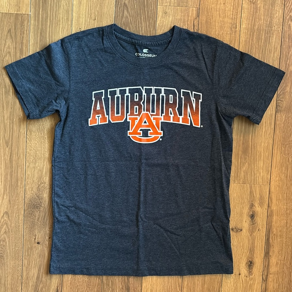 Navy Colosseum Auburn Youth T-Shirt - Large (16-18)